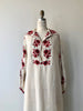 Antique Folk Embroidered Chemise Dress