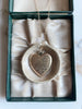 Antique 1910s Engraved Heart Locket