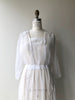 Antique Edwardian Cotton Voile Dress