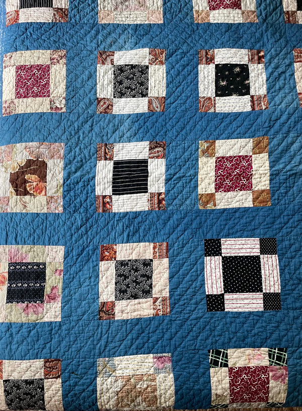 Antique Calico & Chintz Quilt