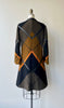 Esther Pomerantz Wool Knit & Leather Coat