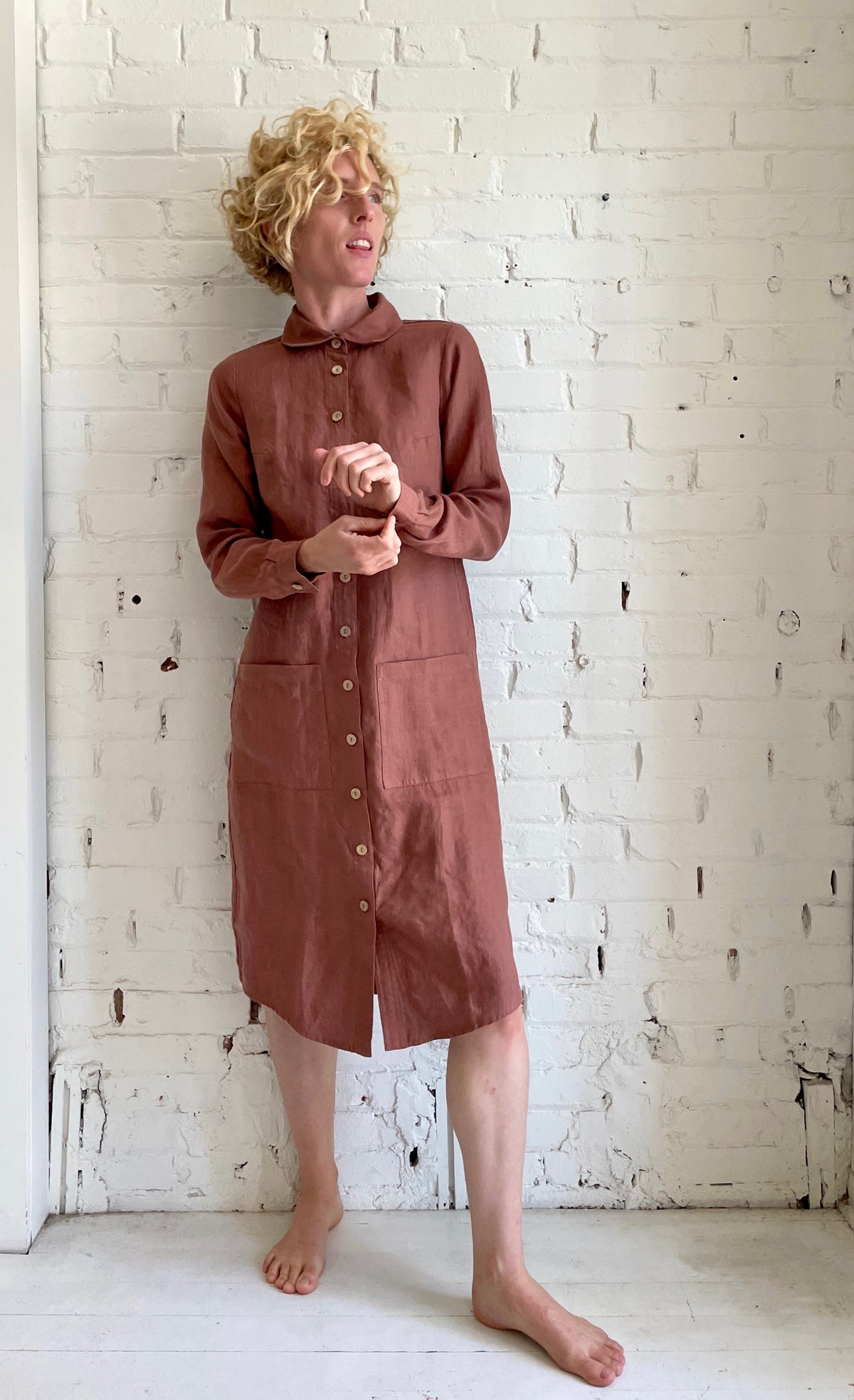 scanlan theodore linen dress Scanlan Theodore Tinsel Linen Dress