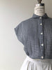 Gingham Maudie Cotton Blouse