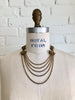 Brass Festoon 1930s Necklace