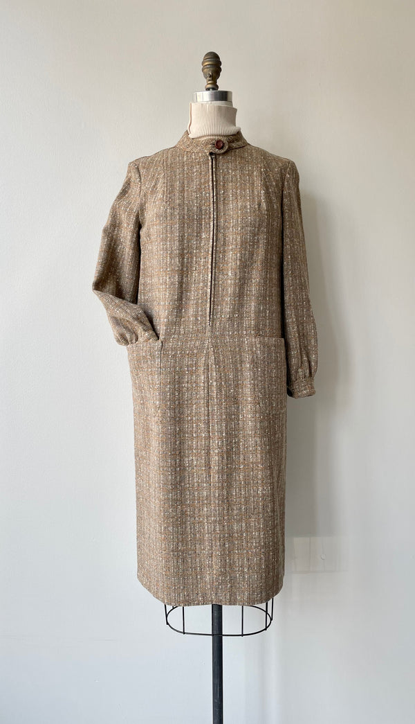 Pendleton 1970s Tweed Tunic Dress