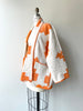 Big Orange Handmade Quilt Coat