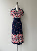 Meander 1940s Linen Dress