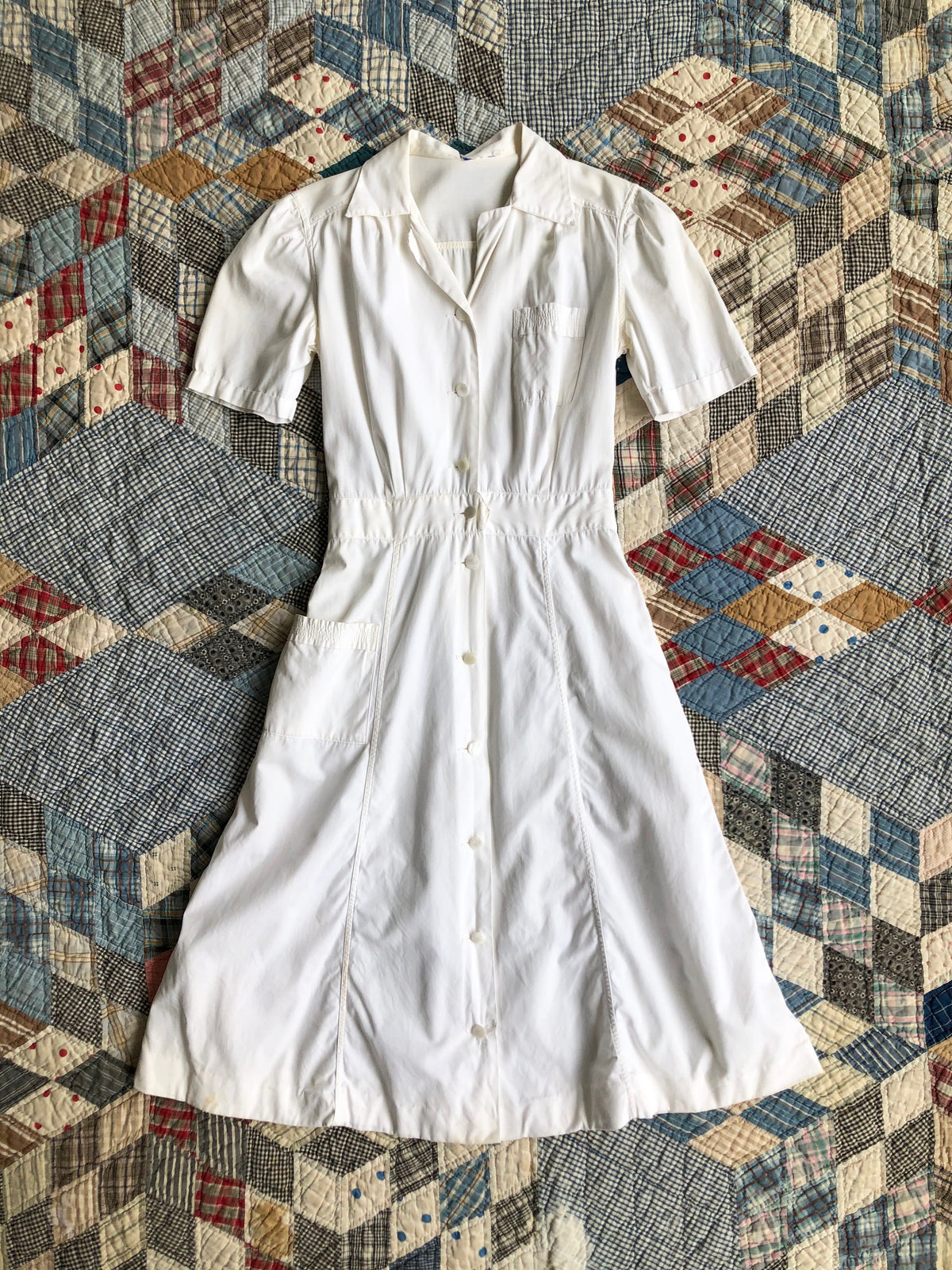 vintage modern dress Vintage Chore Dress