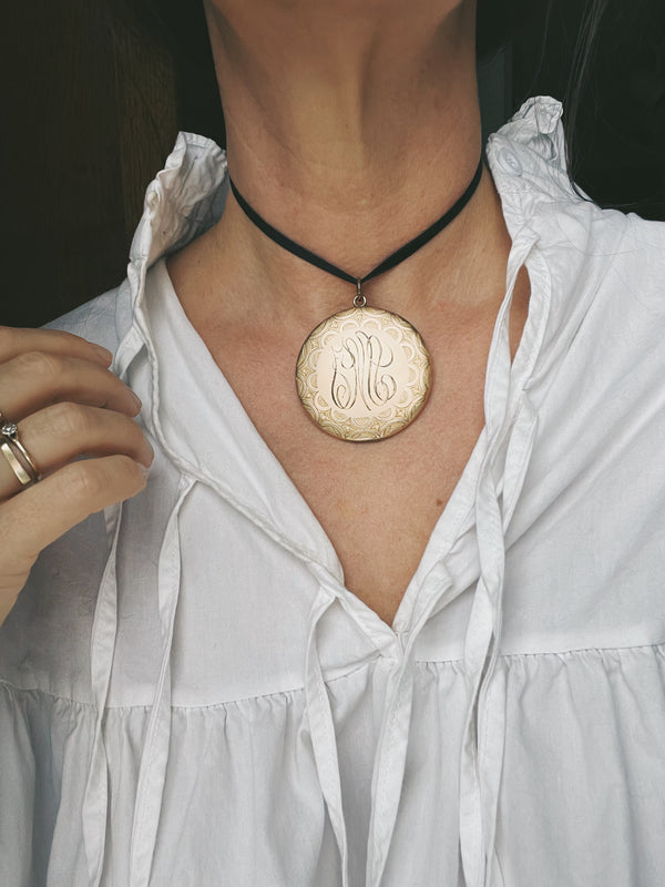 Victorian Engraved Locket