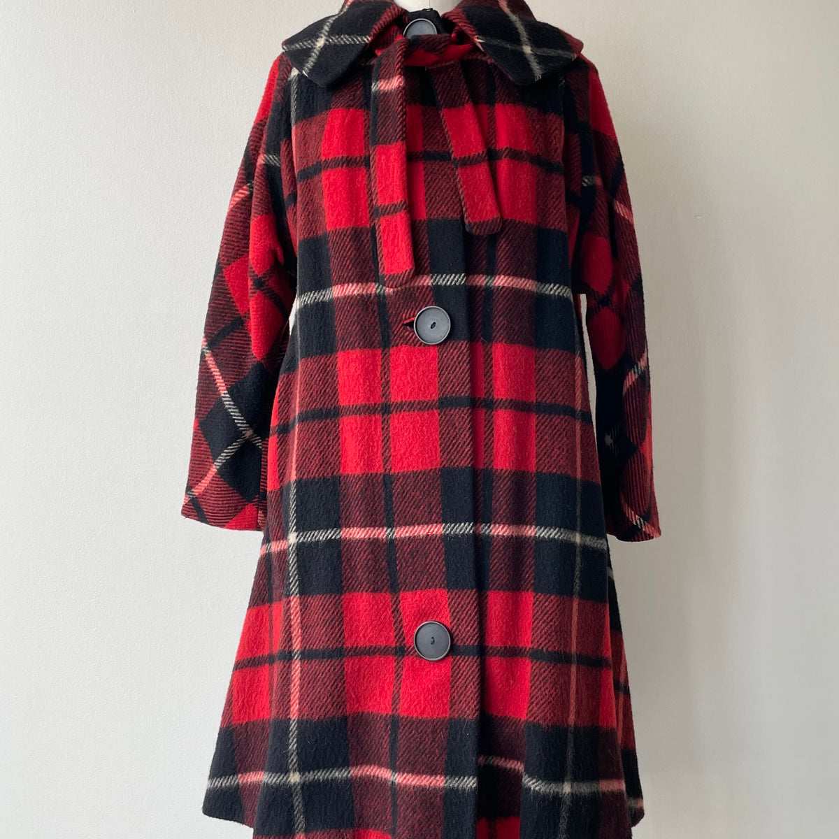 McKelvey Tartan Wool Coat – DEAR GOLDEN