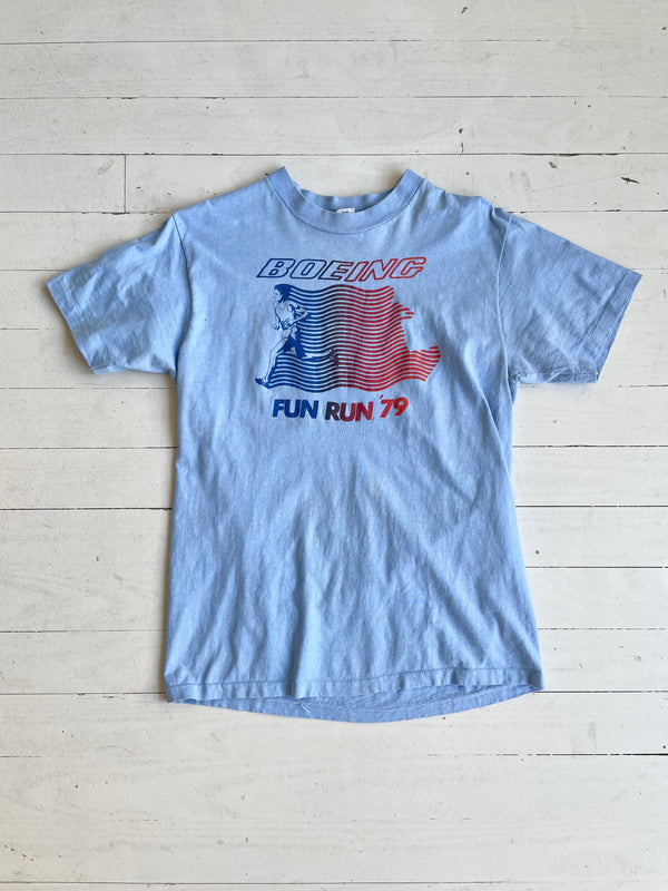 Vintage 1979 Boeing Fun Run T-shirt