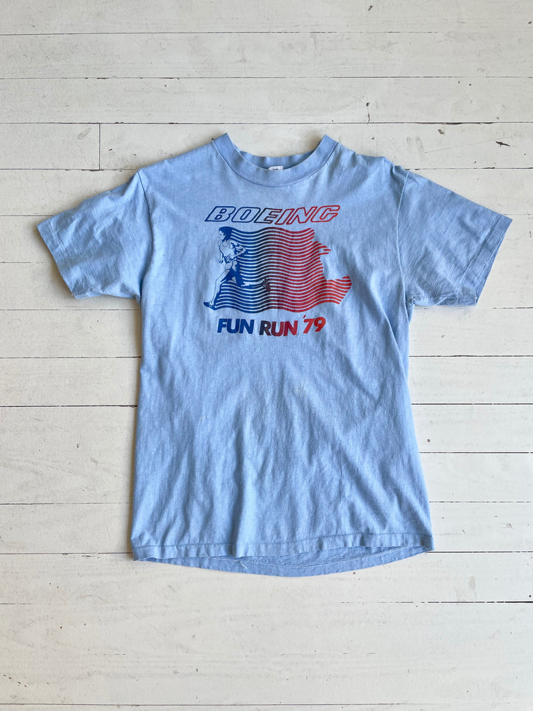 Vintage 1979 Boeing Fun Run T-shirt