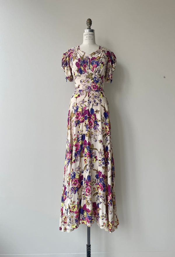 1930s Summer Incantation dress