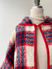 Boucle Wool Tartan Coat