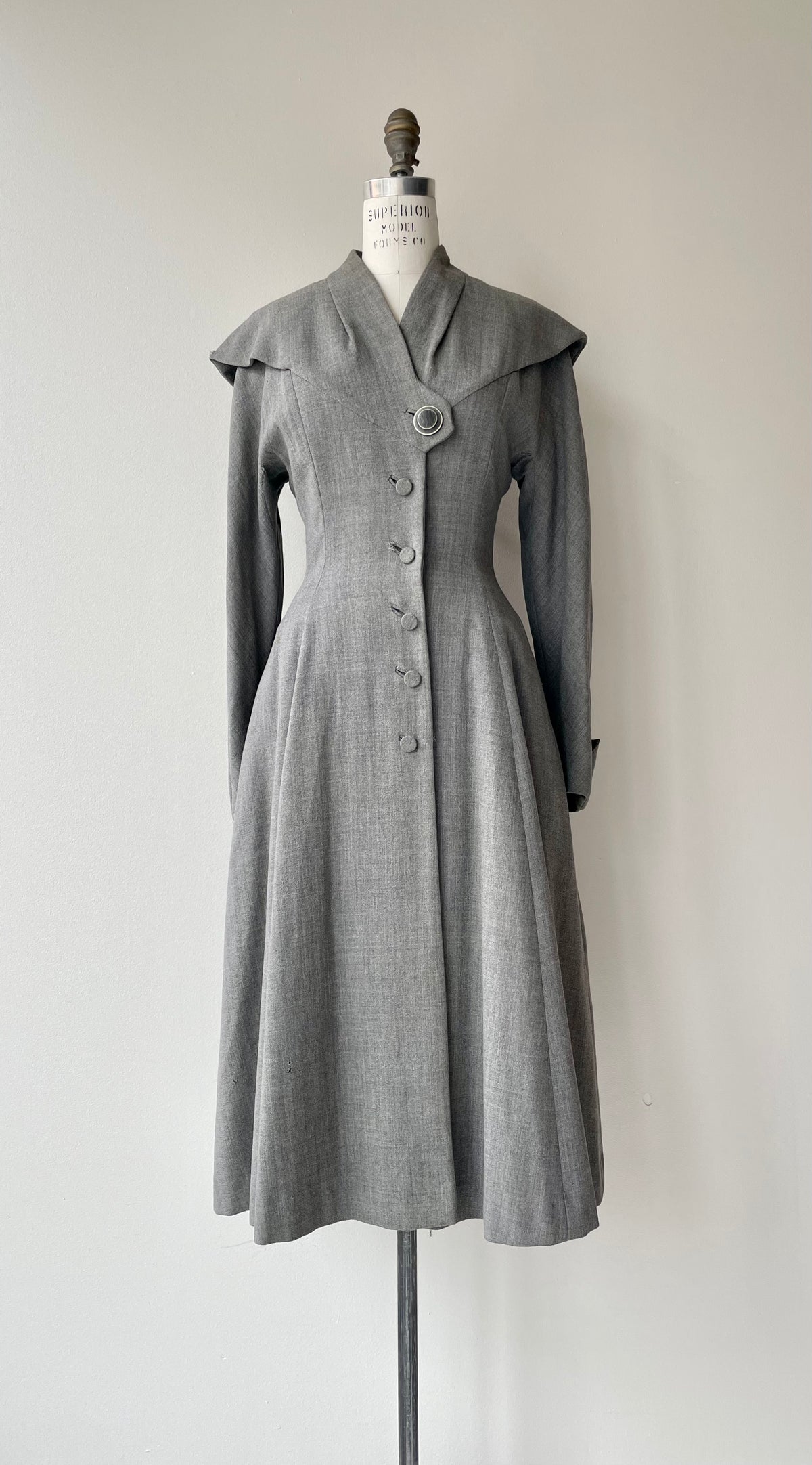 Regent Garbardine Coat | 1940s – DEAR GOLDEN