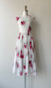 Pindot Poppy 1950s Dress