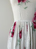 Pindot Poppy 1950s Dress