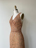 Blushing Copper 1930s Dress