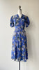 Bluebell 1940s Silk Dress