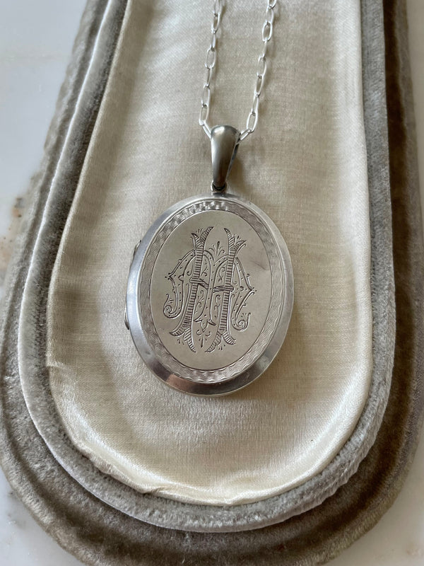 Antique Victorian Sterling Locket