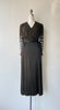 Meandros 1930s Silk Beaded Dress