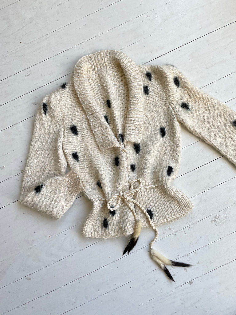 Dalmatian Silk & Angora Sweater