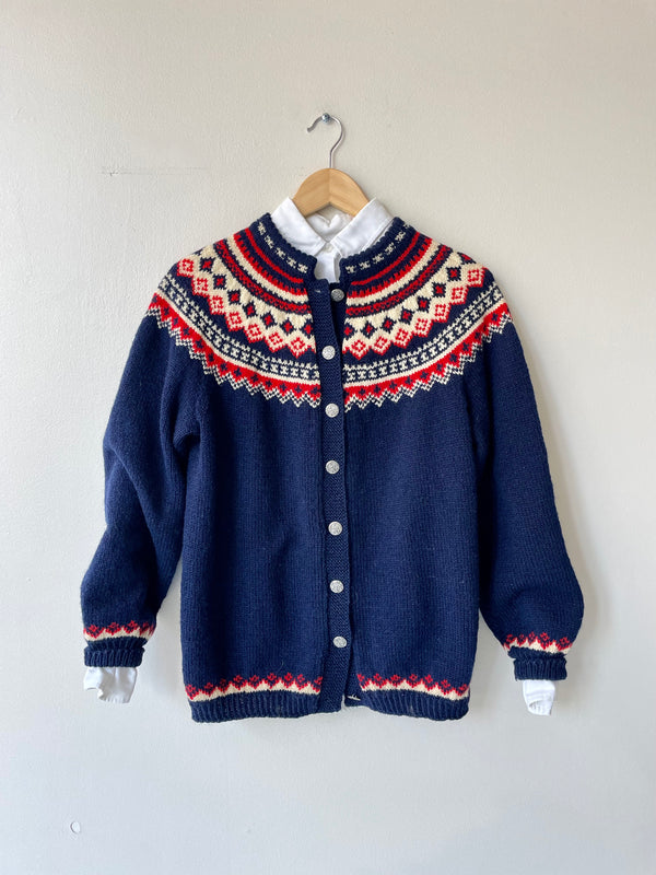 Mjøsa 1950s Wool Cardigan