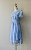 Edelweiss Linen 1940s Dress