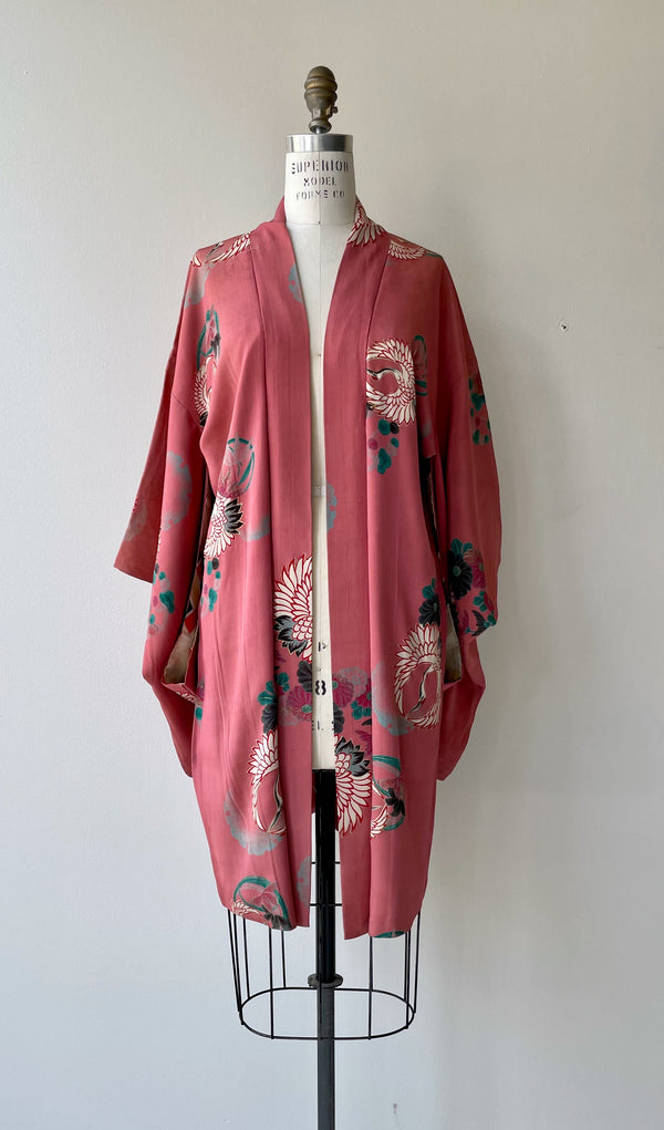 Cranes in Flight Antique Haori