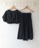 Talvah Cotton Two Piece Dress | Coal
