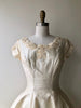 SALE | Lyrae Silk Wedding Dress | 1950s