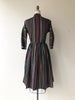 SALE | Silk Faille Stripe Dress