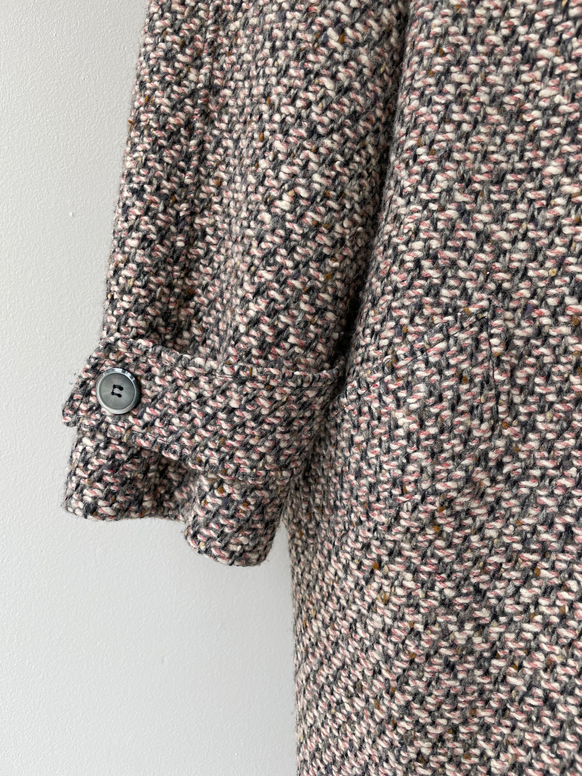 Blush Tweed Winter Coat – DEAR GOLDEN