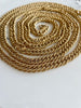 Crimped Gold Vermeil Necklace