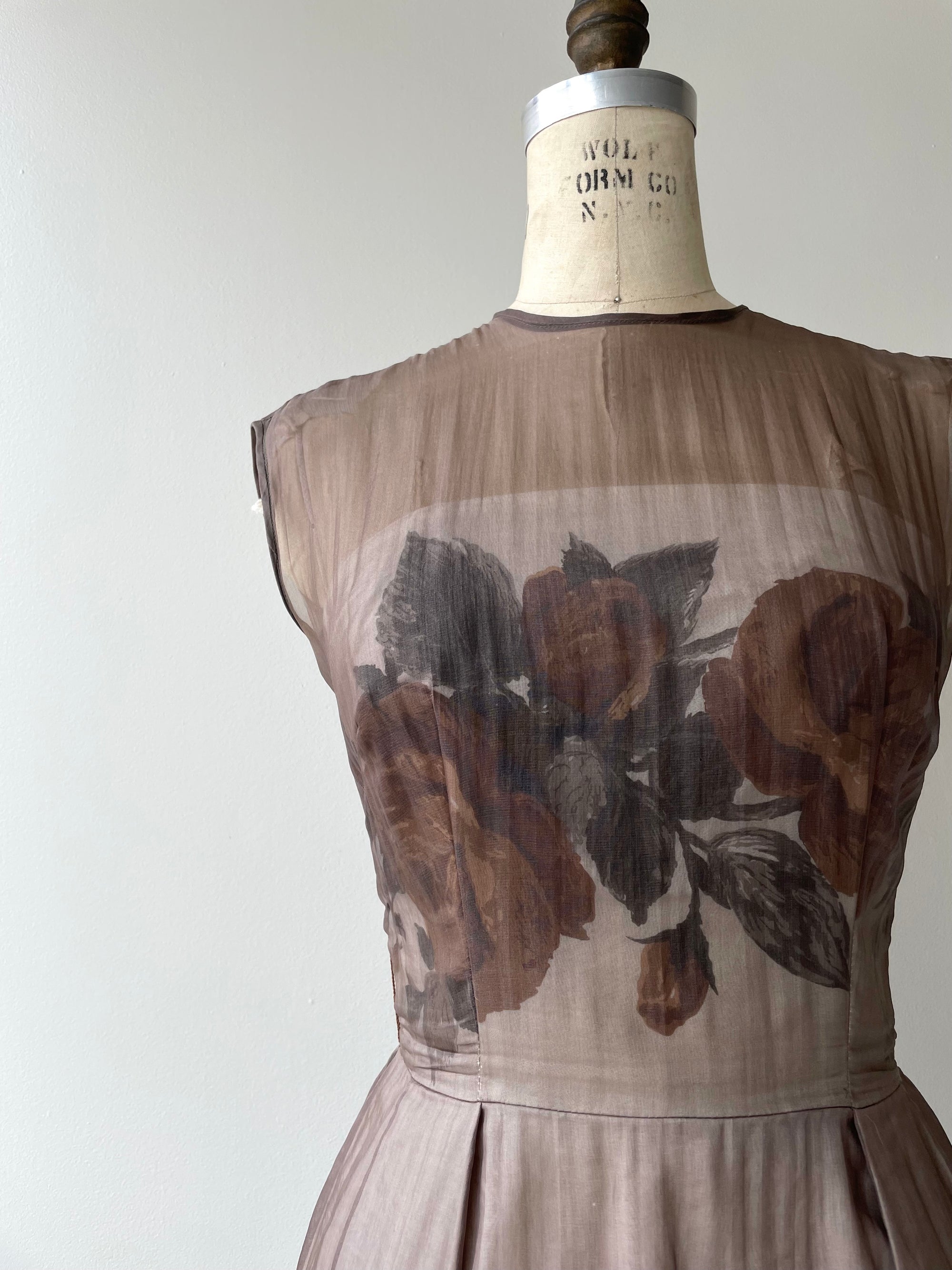 Stone Rose Dress | 1950s – DEAR GOLDEN