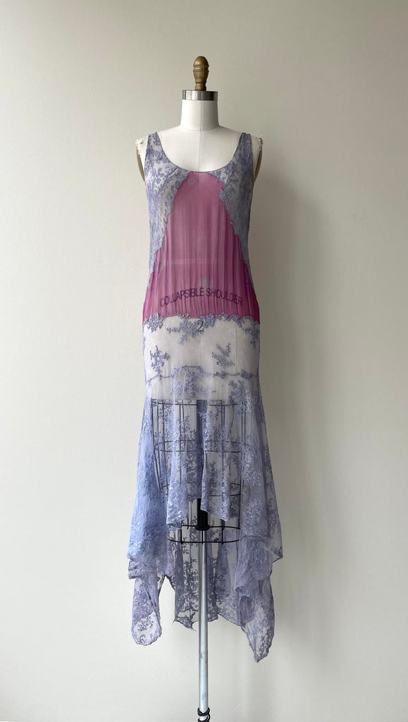 Heliotrope Silk Dress | 1930s