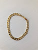Large Curb Chain Bracelet in Gold