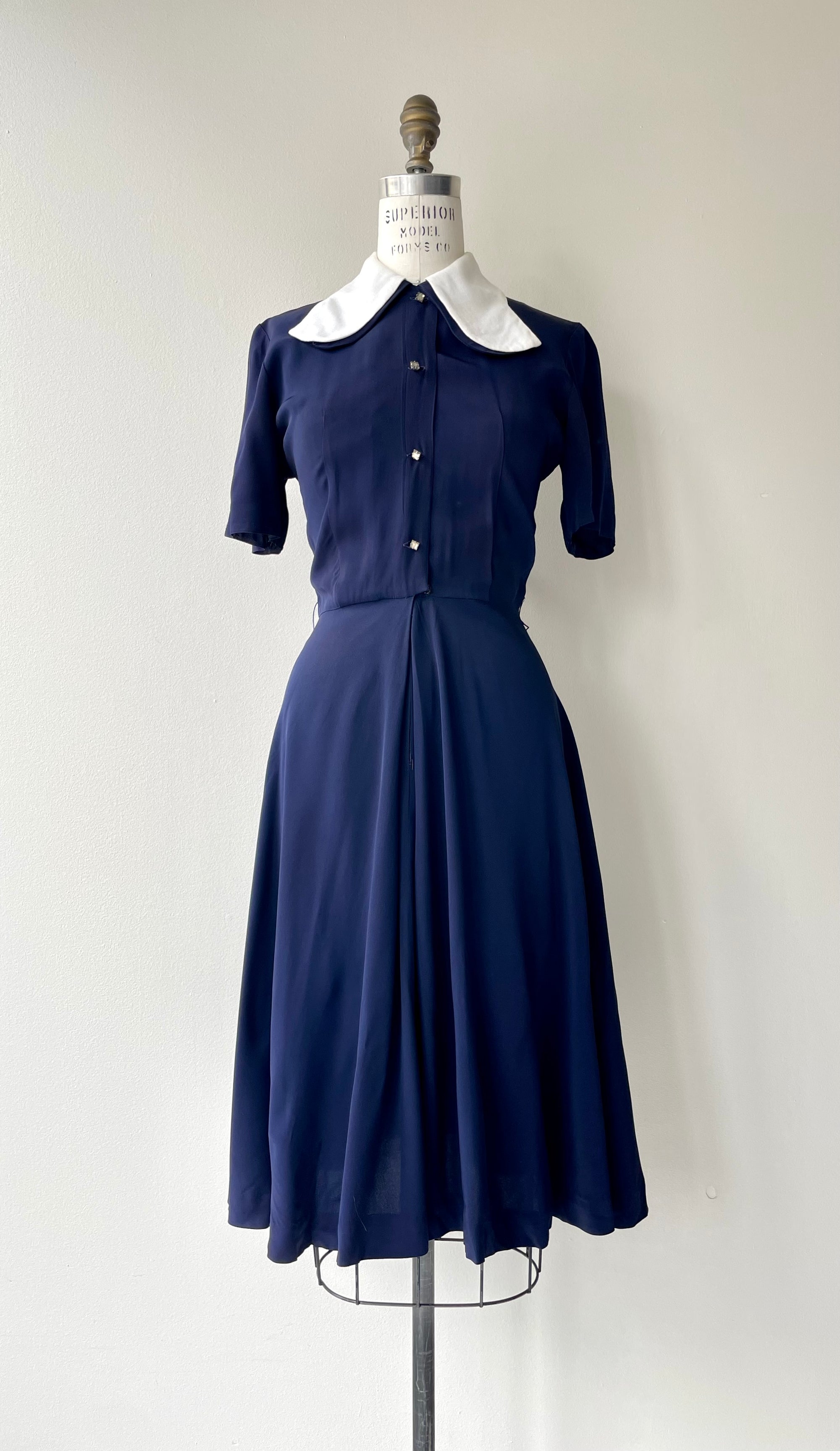 Counted Hours Dress | 1950s – DEAR GOLDEN