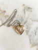 1940s Sterling Silver Heart Locket