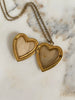 Bright Star Heart Victorian Locket