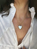 Mother of Pearl Heart Locket