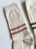 Escuyer Striped Cotton Socks