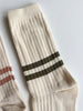 Escuyer Striped Cotton Socks