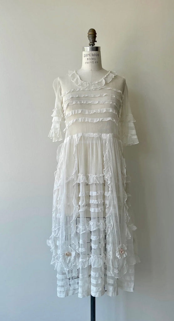 Amaryllis Silk Dress | 1920s