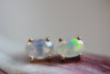 Ava Opal Studs | Little Gold