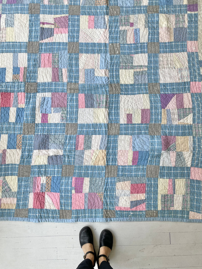 1930s Hand-stitched Quilt