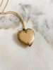 Mother of Pearl Heart Locket